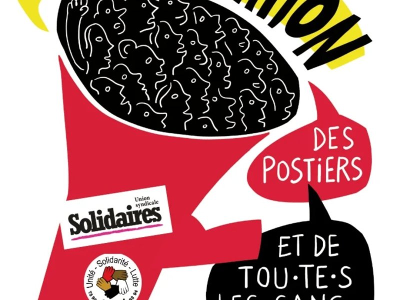 16 août 2022 – Manifestation des postiers sans-papiers