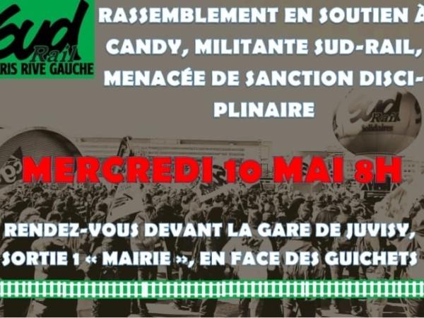 10 mai 2023 – Rassemblement en soutien à&nbsp;Candy