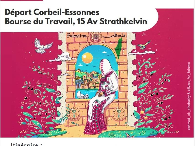 23 mars 2024 – Manifestation pour la&nbsp;Palestine