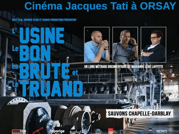 20 mars 2023 – Ciné débat : L&rsquo;usine, le bon, la brute et le&nbsp;truand