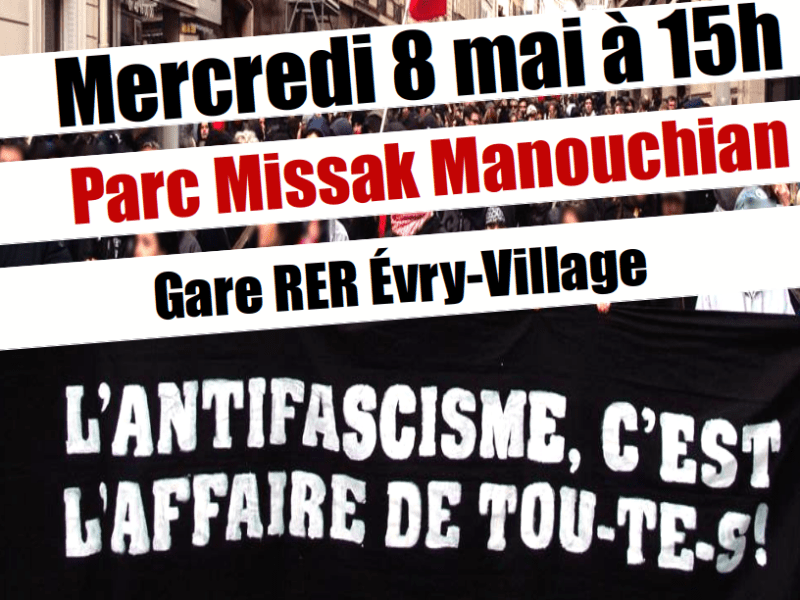 8 mai 2024 – Pour un 8 mai antifasciste en Essonne&nbsp;!