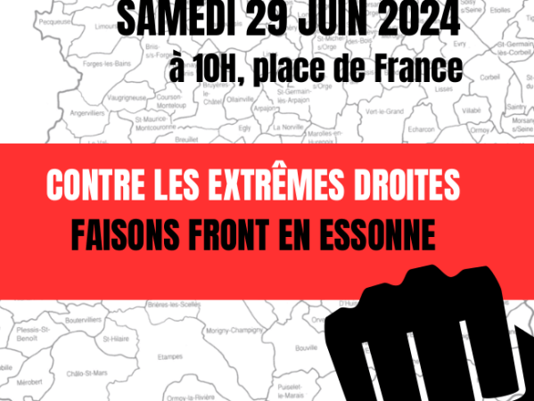 29 juin 2024, Massy : Contre les extrême droites, prenons la place, prenons la&nbsp;parole