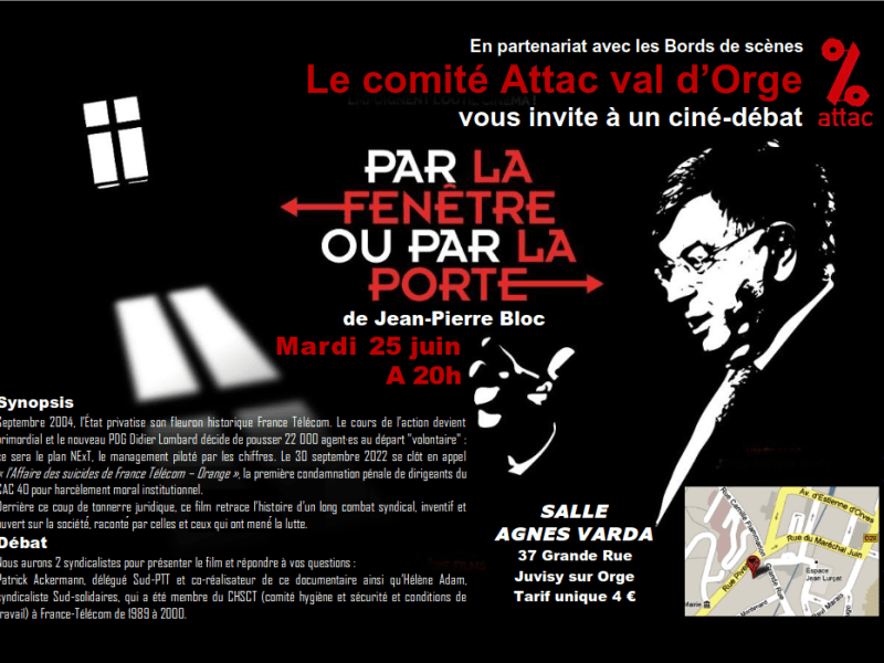 25 juin 2024 – Projection : Par la fenêtre ou par la&nbsp;porte