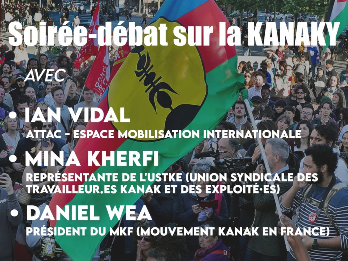 12 décembre 2024 – Soirée débat sur la kanaky,&nbsp;Orsay